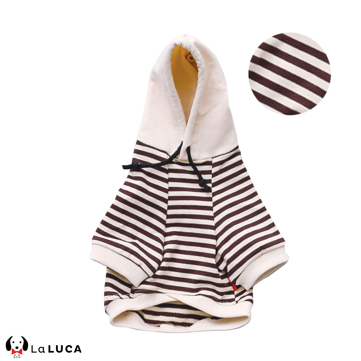 【楽天3冠】犬 服 綿 ドッグウェア ボーダー パーカー 春服 お揃い ペアルック ペット服 ドッグウェア あったか おしゃれ LaLUCA おでかけ 子犬 洋服 ねこちゃん ワンチャン わんちゃん 老犬 仔犬 子犬用 高齢犬 ワンちゃん 可愛い