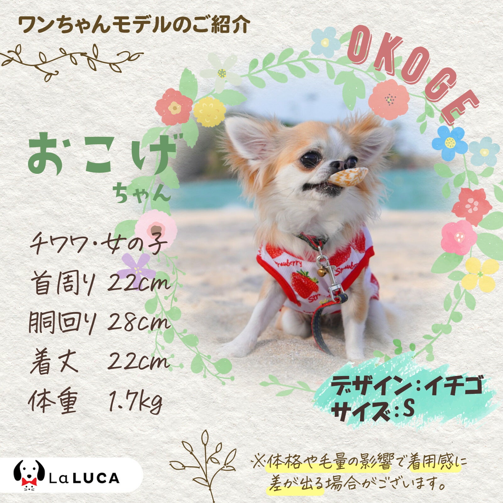 犬 服 タンクトップ タンク フルーツ バナナ パイナップル イチゴ くだもの トロピカル 夏 ドッグウエア 小型犬 中型犬 かわいい おしゃれ お散歩 LaLUCA