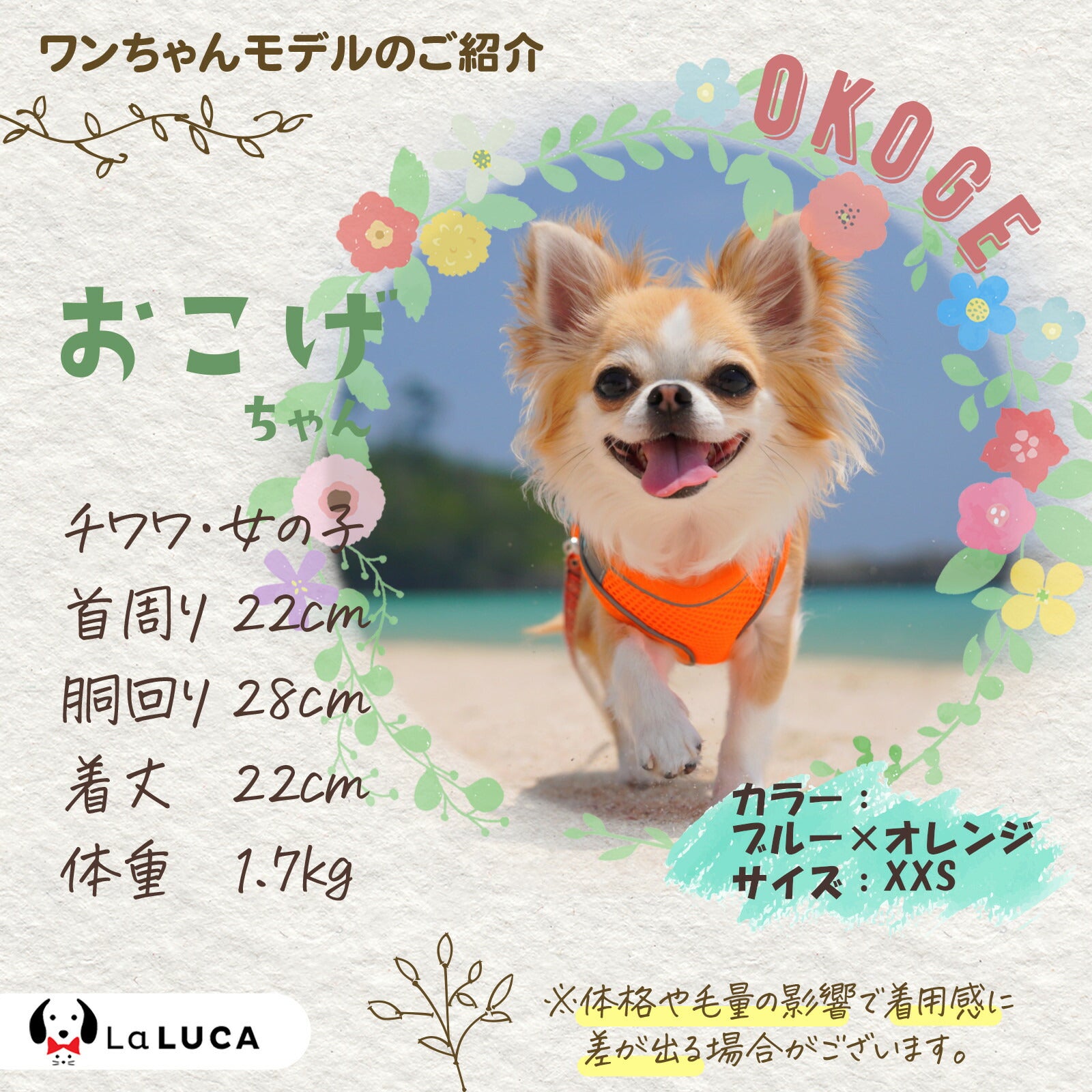 ハーネス 犬 猫 小型犬 中型犬 メッシュ 散歩 光反射素材 光る かわいい おしゃれ LaLUCA オレンジ 調整 通気性 ブルー フィット キャット お洒落 はーねす 子犬 子ネコ 成犬用 こねこ 脱げない イエロー