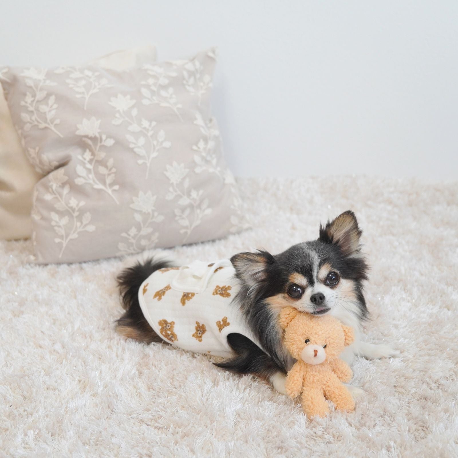 犬 服 ペット 犬服 くま ペットウェア 熊柄 クマ柄 かわいい おしゃれ 小型犬 中型犬 春秋 ドッグウエア LaLUCA おんぶ クマ お洒落 子犬 成犬用 おさんぽ ワンチャン わんちゃん 愛犬 ペット用品 お散歩 イヌ ワンちゃん 仔犬