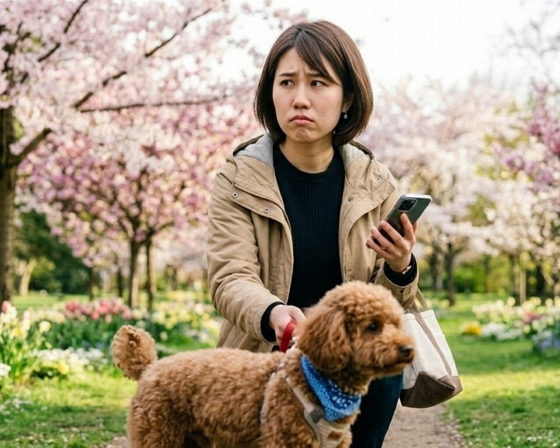 春の犬のお出かけが変わる！両手フリーの便利グッズで安心＆快適なお散歩へ