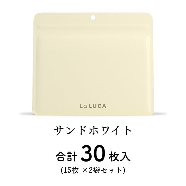 ｻﾝﾄﾞﾎﾜｲﾄx2袋ｾｯﾄ(30枚)
